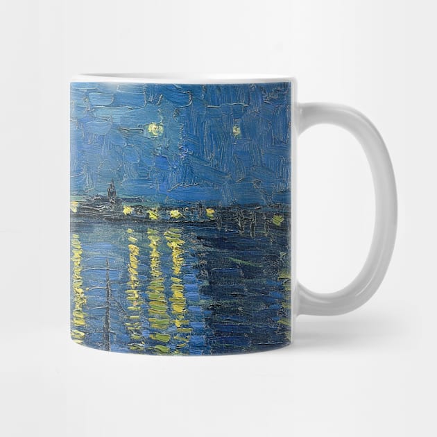 Vincent Van Gogh- Starry Night Over the Rhone by SybaDesign